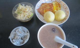 学生早餐一周食谱做法