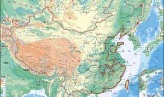 海平面上升60米后的中国